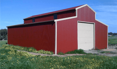 American Barn Shed 9mW x 10.8mL - Shed City